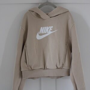 Nike Beige Pullover with Logo